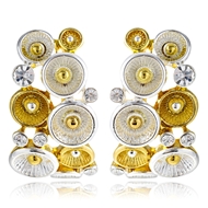Picture of Beautiful Glass Zinc Alloy Stud Earrings