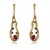 Picture of Classic Glass Dangle Earrings with Member Discount