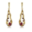 Show details for Classic Glass Dangle Earrings with Member Discount
