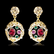 Picture of Zinc Alloy Casual Dangle Earrings with Low MOQ