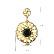 Picture of Buy Gold Plated Classic Dangle Earrings with Price