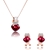 Picture of Sparkling And Fresh Colored Crystal Concise 2 Pieces Jewelry Sets