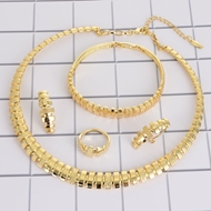 Picture of Zinc Alloy Dubai 4 Piece Jewelry Set From Reliable Factory