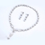 Show details for Casual Luxury Necklace and Earring Set with No-Risk Return