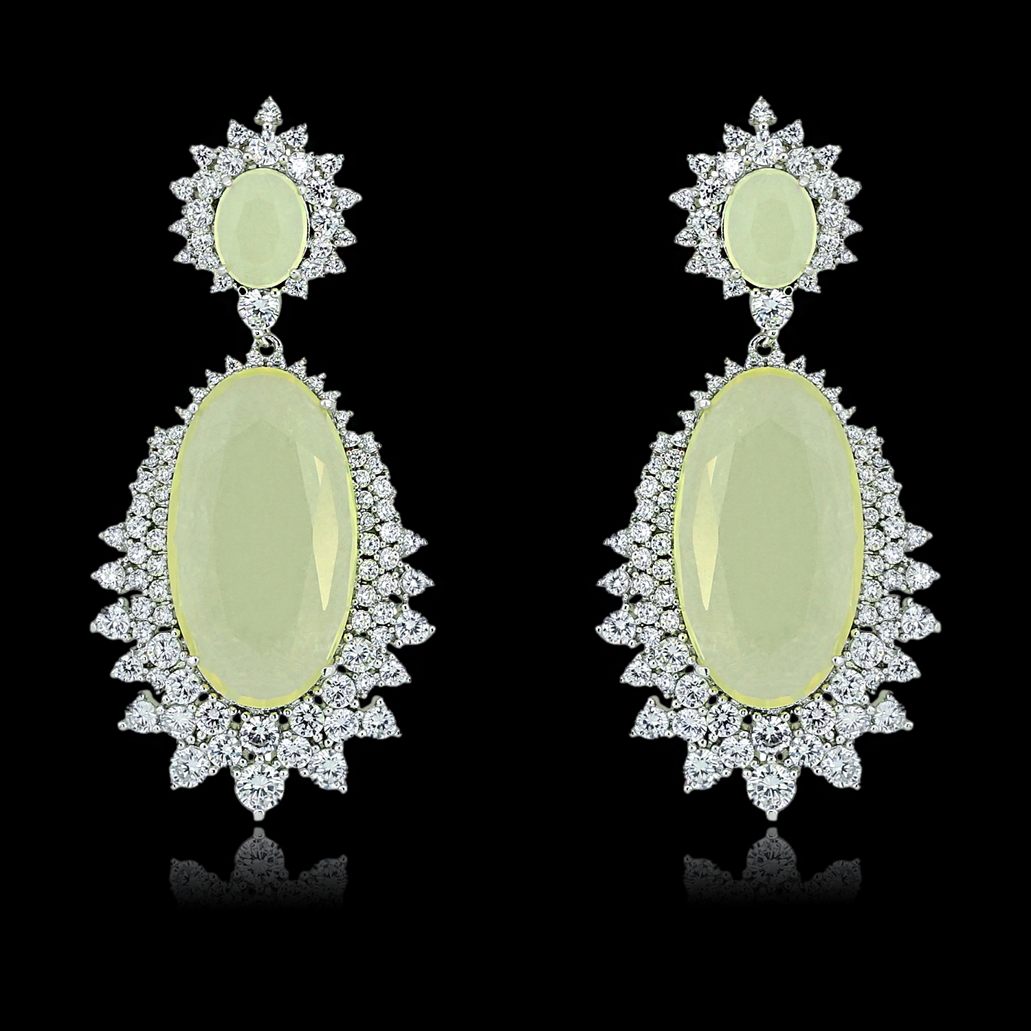 Luxury Big Dangle Earrings in Flattering Style