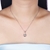 Picture of Unusual Small White Pendant Necklace