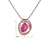 Picture of Latest Zinc-Alloy Pink 2 Pieces Jewelry Sets