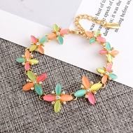 Picture of Unusual Flower Opal Fashion Bracelet