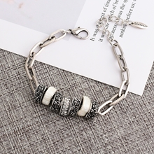 Show details for Bulk Platinum Plated Classic Fashion Bracelet with No-Risk Return