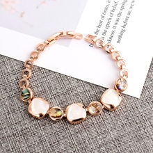 Show details for Nice Shell Zinc Alloy Fashion Bracelet