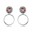 Show details for Reasonably Priced Zinc Alloy Swarovski Element Dangle Earrings with Full Guarantee