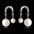 Picture of Need-Now White Casual Dangle Earrings from Editor Picks
