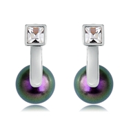Picture of Shop Platinum Plated Zinc Alloy Stud Earrings with Wow Elements