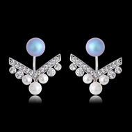 Picture of Irresistible Blue Fashion Stud Earrings Best Price
