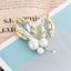 Show details for Brand New White Zinc Alloy Brooche from Certified Factory