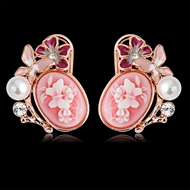 Picture of Zinc Alloy Enamel Stud Earrings at Great Low Price