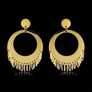Picture of Classic Gold Plated Dangle Earrings with Speedy Delivery