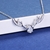 Picture of 925 Sterling Silver Casual Pendant Necklace in Flattering Style