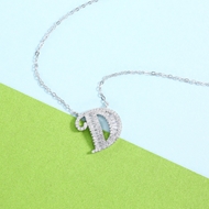 Picture of Famous Casual Platinum Plated Pendant Necklace