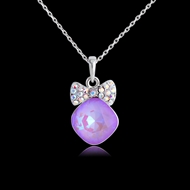 Picture of Popular Swarovski Element Fashion Pendant Necklace with Fast Delivery