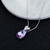Picture of Fashion Swarovski Element Pendant Necklace in Exclusive Design