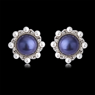 Picture of Trendy Platinum Plated Zinc Alloy Stud Earrings with No-Risk Refund