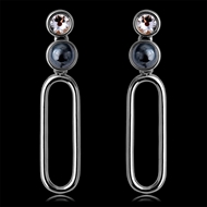 Picture of Filigree Casual Artificial Pearl Dangle Earrings