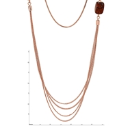 Picture of Pretty Rose Gold Plated Concise Long Chain>20 Inches