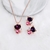 Picture of Casual Rose Gold Plated Necklace and Earring Set with Fast Shipping