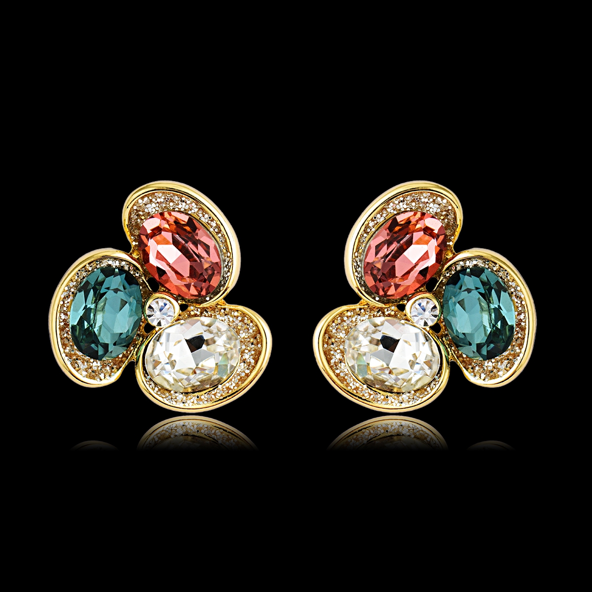 Classic Zinc Alloy Stud Earrings with Speedy Delivery