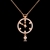 Picture of Good Cubic Zirconia Rose Gold Plated Pendant Necklace