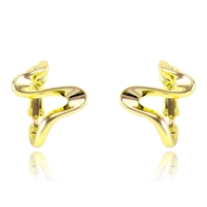 Picture of Touching And Cute Gold Plated Hoop Earrings