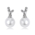 Picture of Trendy Platinum Plated Casual Stud Earrings with Worldwide Shipping