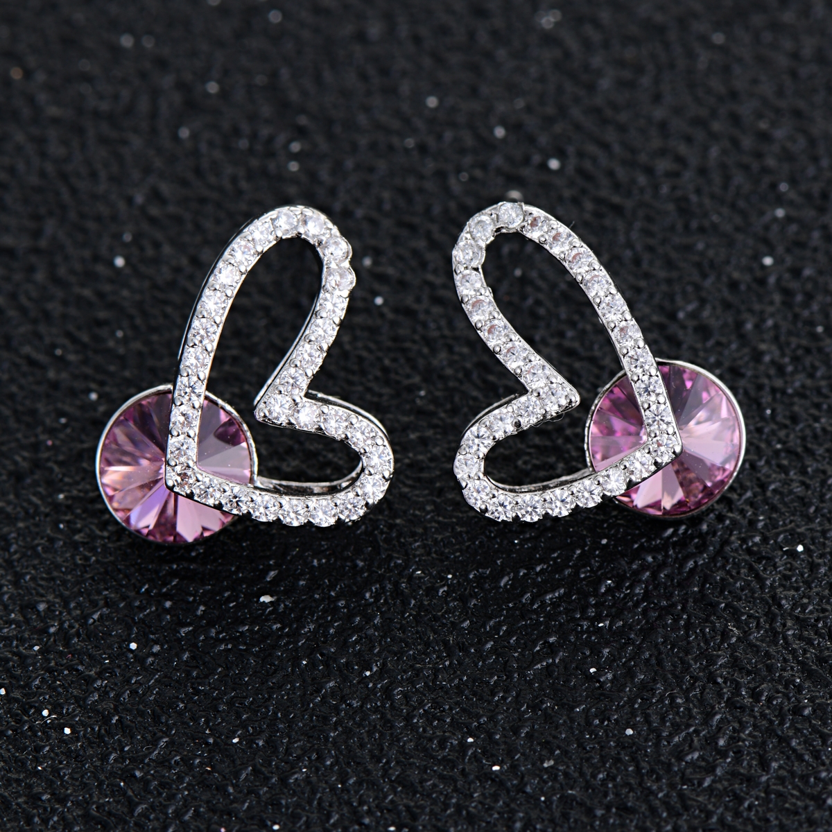 Nickel Free Platinum Plated Small Stud Earrings with NoRisk Refund