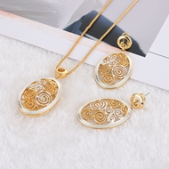 Show details for Dubai Casual Necklace and Earring Set Online Only