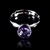 Picture of Wholesale Online Swarovski Element Platinum Plated Fashion Rings