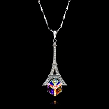Show details for Brand New Colorful 925 Sterling Silver Pendant Necklace