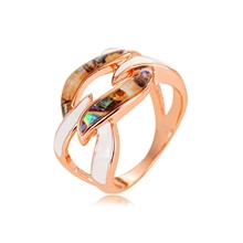 Show details for Eye-Catching Colorful Shell Fashion Ring at Unbeatable Price
