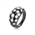 Picture of Bulk Gunmetal Plated Enamel Fashion Ring with Speedy Delivery