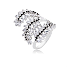 Show details for Hypoallergenic Platinum Plated Copper or Brass Fashion Ring As a Gift