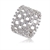 Picture of Reasonably Priced Platinum Plated White Fashion Ring from Reliable Manufacturer