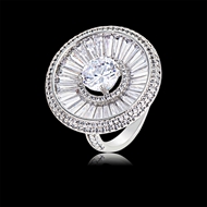 Picture of Irresistible White Cubic Zirconia Fashion Ring Wholesale Price