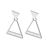 Picture of Trendy Platinum Plated Fashion Dangle Earrings with Price