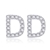 Picture of Distinctive White Cubic Zirconia Stud Earrings with Low MOQ
