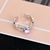 Picture of Eye-Catching Colorful Platinum Plated Adjustable Ring with Member Discount
