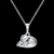 Picture of Dubai Platinum Plated Pendant Necklace with 3~7 Day Delivery