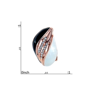 Picture of Customized Zinc-Alloy Rose Gold Plated Stud