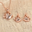 Show details for Famous Casual Fashion Necklace and Earring Set