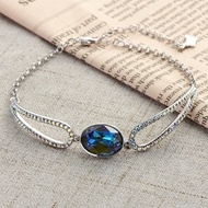 Show details for Zinc Alloy Casual Fashion Bracelet in Flattering Style