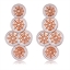 Show details for Filigree Casual Enamel Dangle Earrings